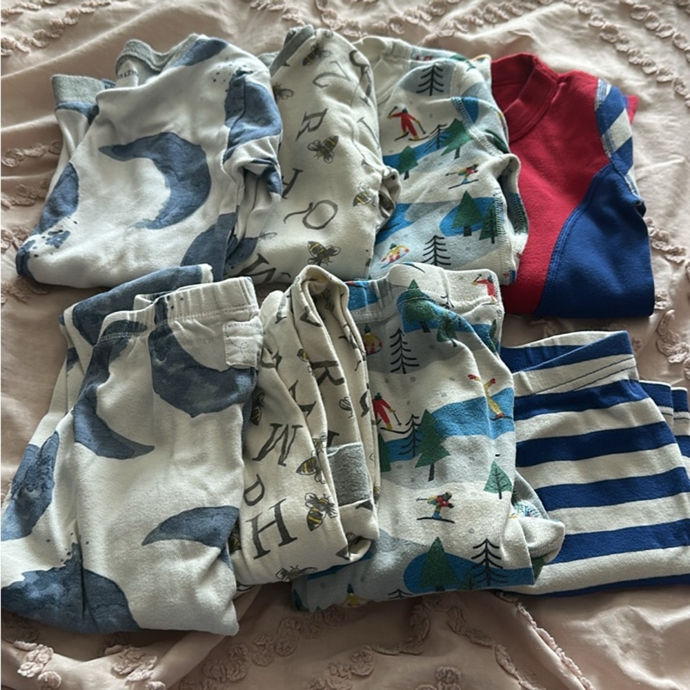Hanna Andersson & Burt’s Bees Kids Pajama Set Bundle